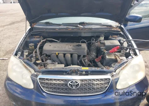 2007 Toyota Corolla Le z USA, uszkodzony, nr VIN JTDBR32EX70101677